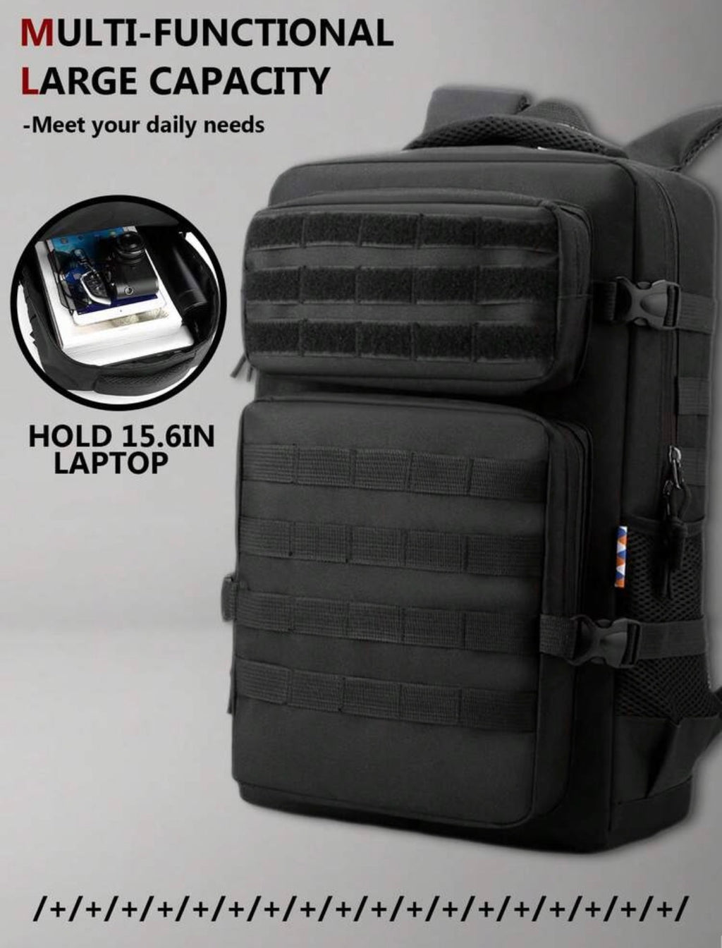 Sac à Dos Tactical Sport — Grande Capacité
