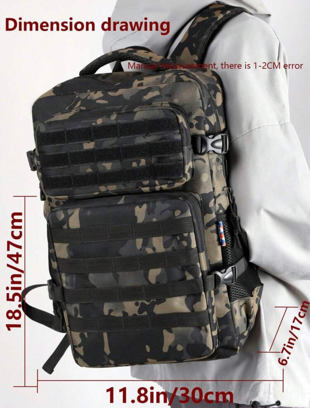 Sac à Dos Tactical Sport — Grande Capacité