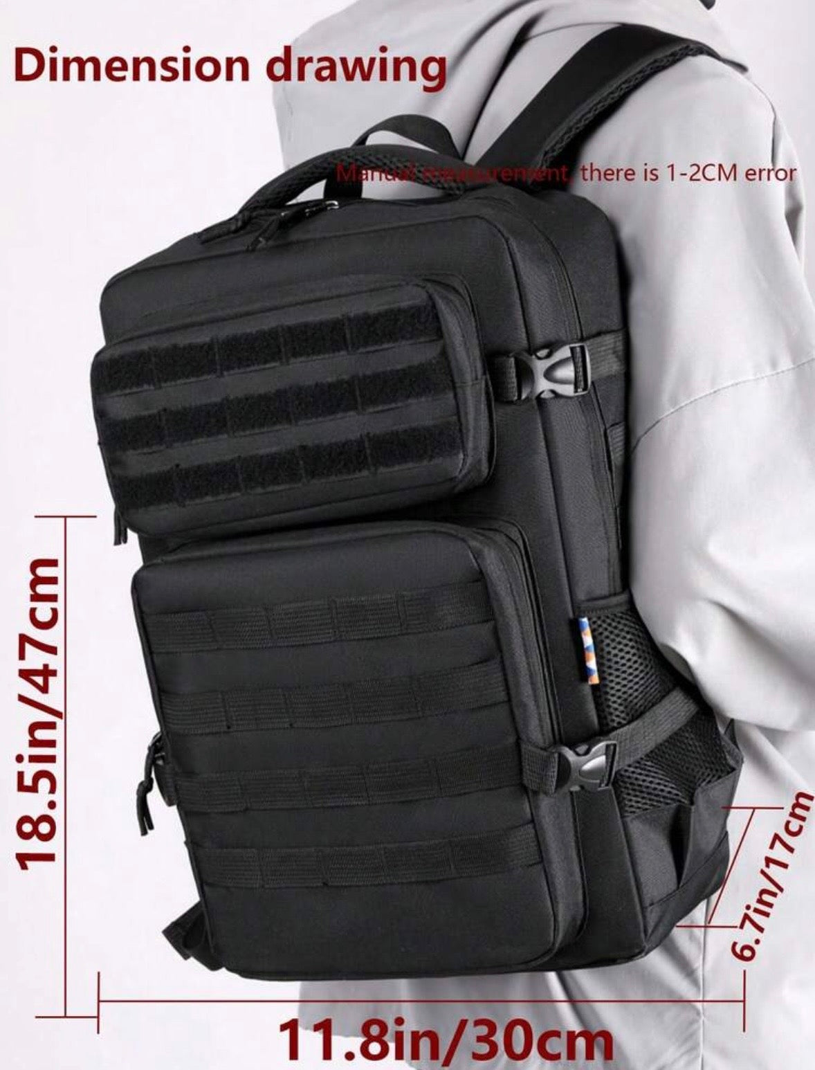 Sac à Dos Tactical Sport — Grande Capacité
