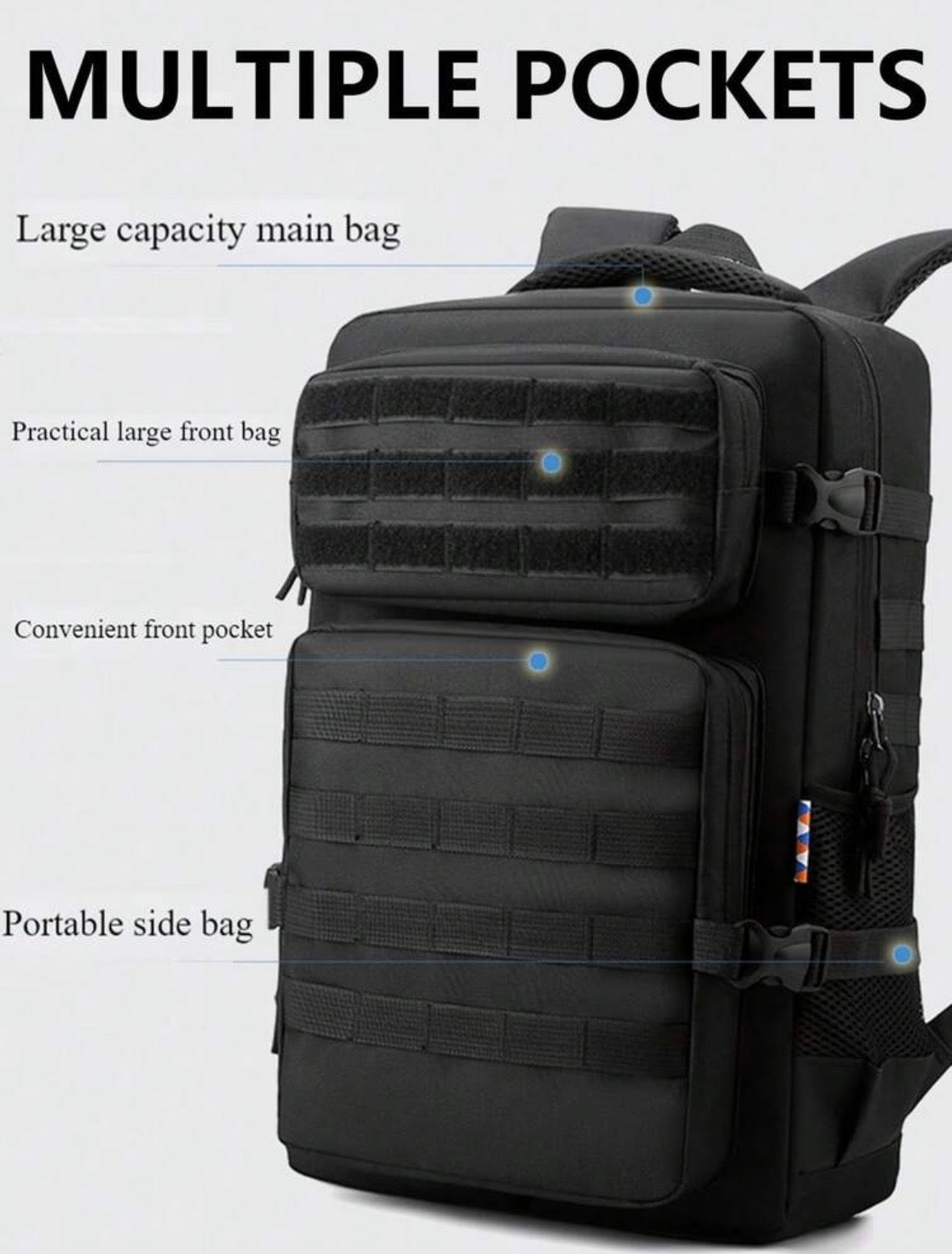 Sac à Dos Tactical Sport — Grande Capacité
